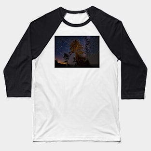 Milky Way Over the Pacific Baseball T-Shirt